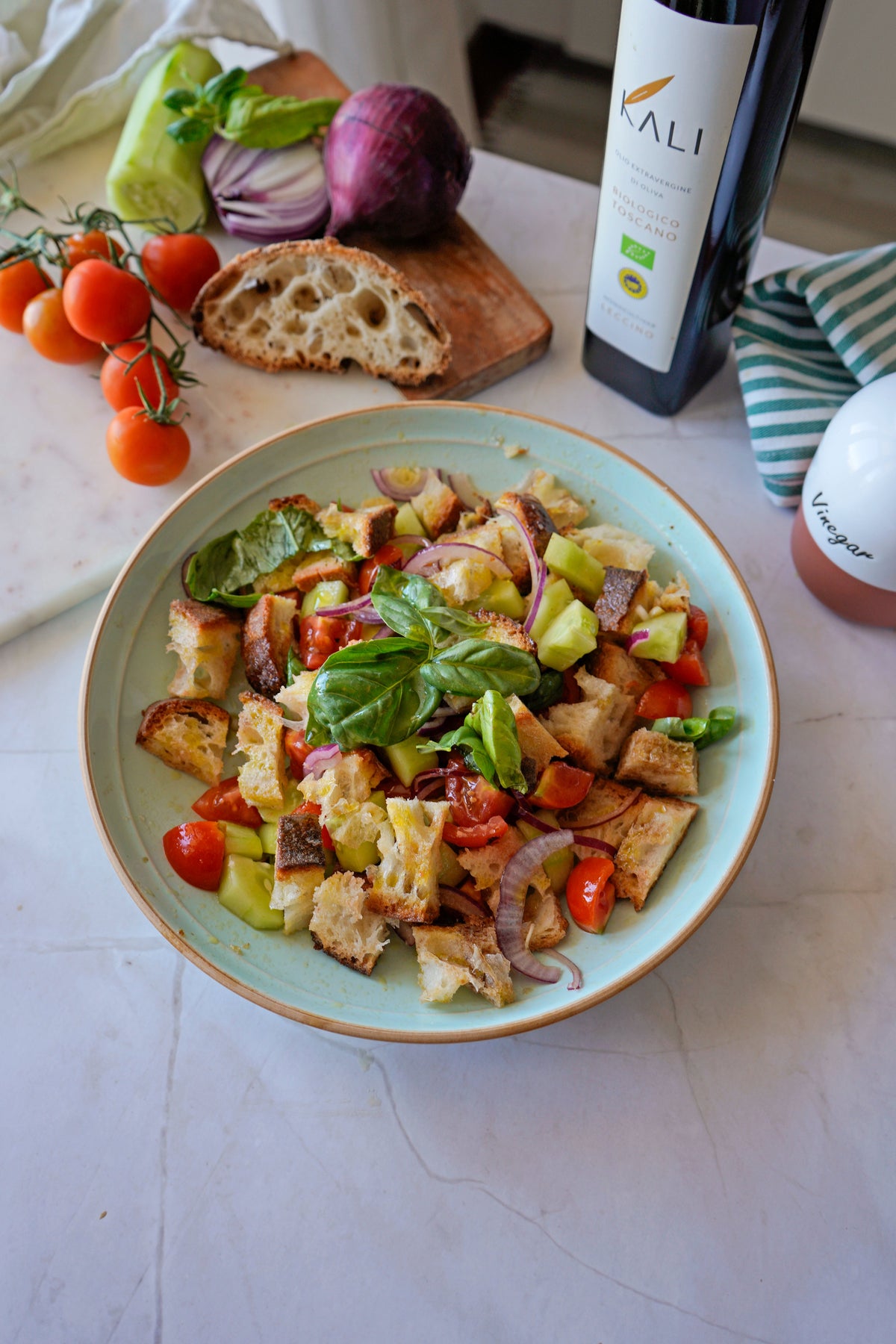 Tuscan Panzanella Salad